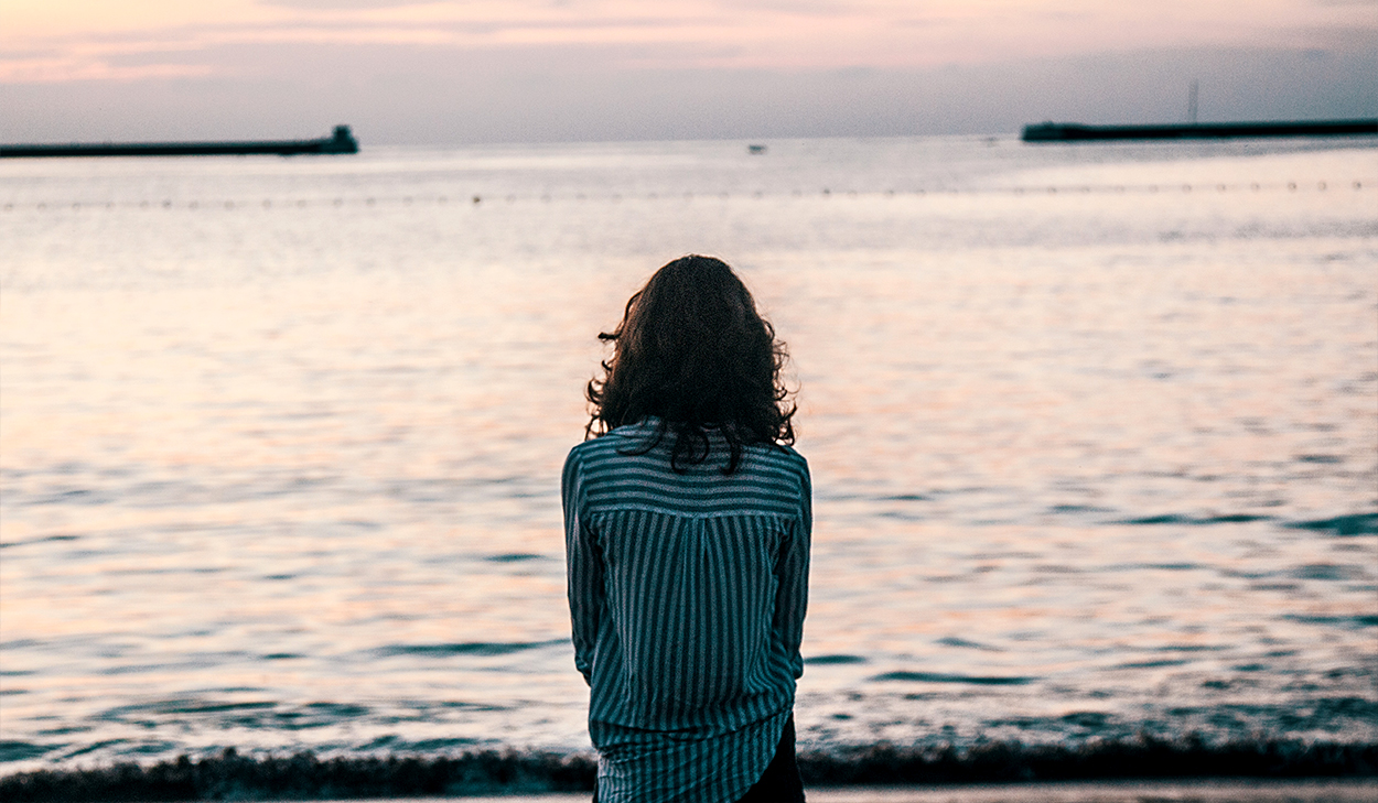 Woman by the water