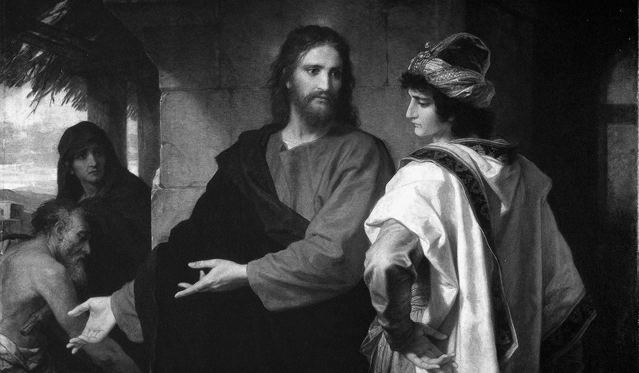 Jesus and the rich young ruler