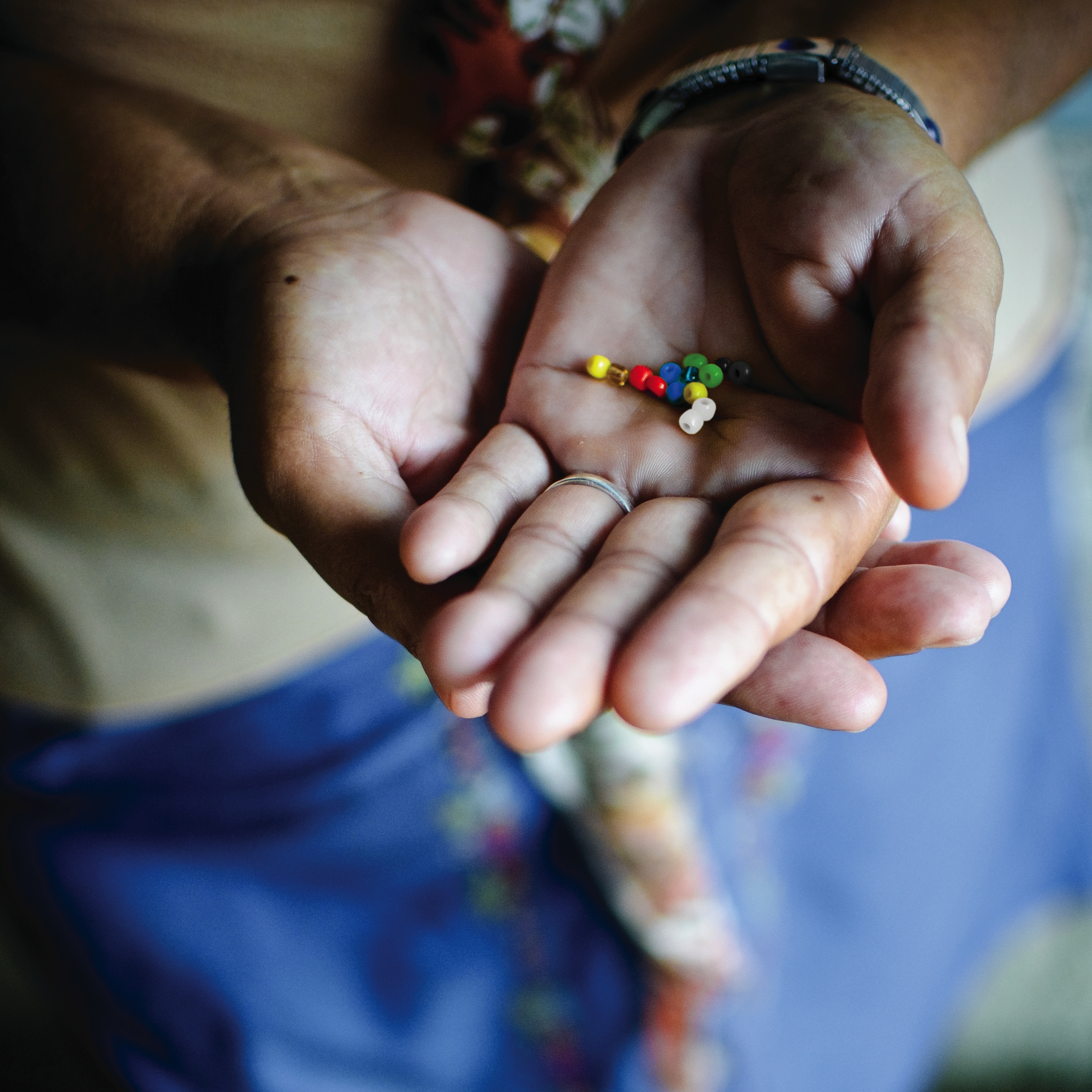 Hands and Beads