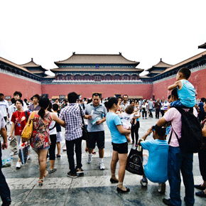 Crowd in China