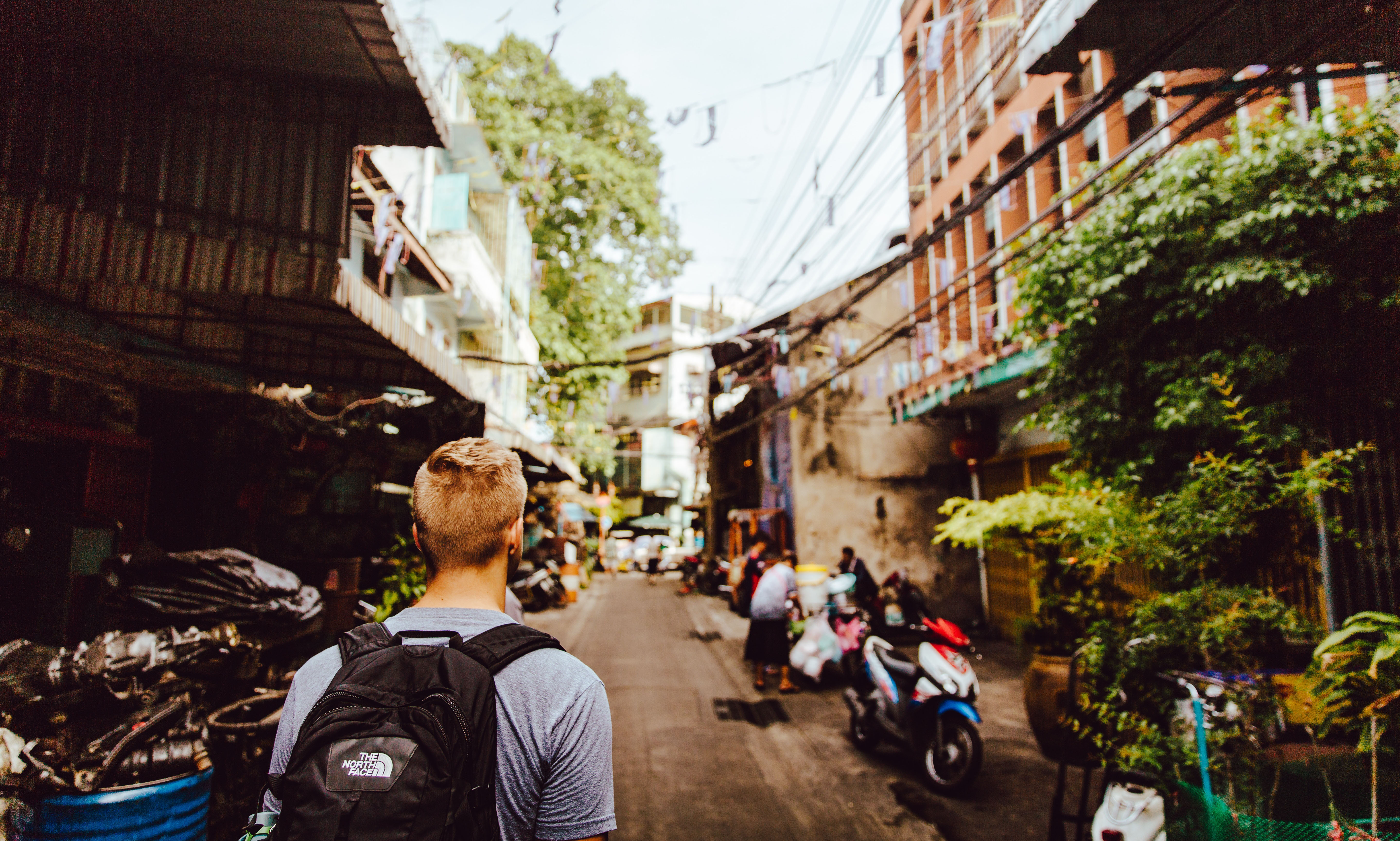 Man on a street